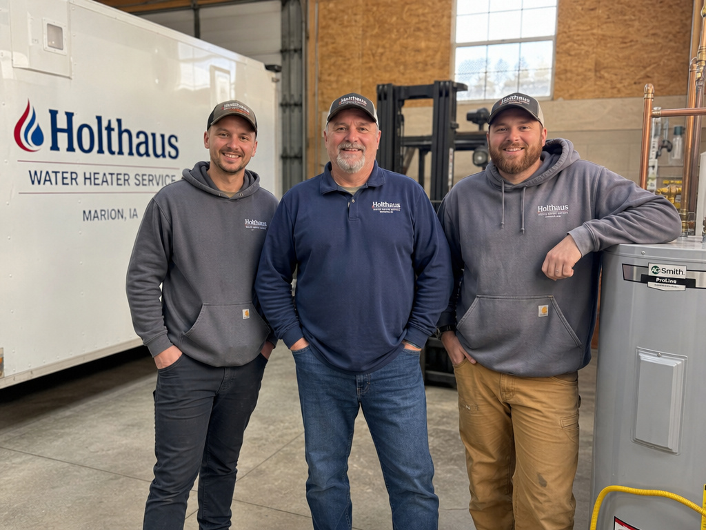 The Water Heater Holt team