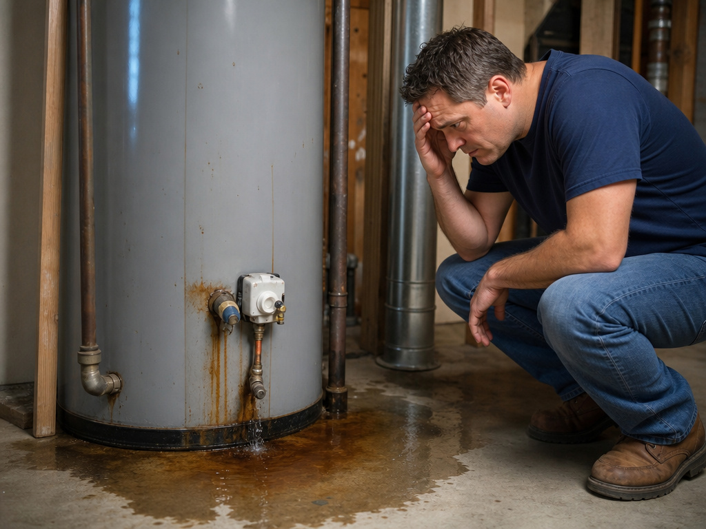 What is the most common problem with a hot water heater?